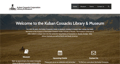 Desktop Screenshot of kubancossacks.org